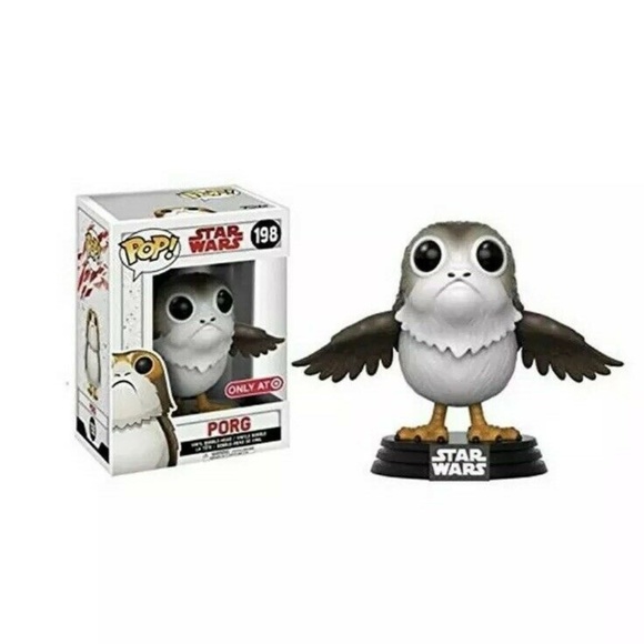 Funko Other - Pop! Porg 198 Open Wing Target Exclusive NIB NEW